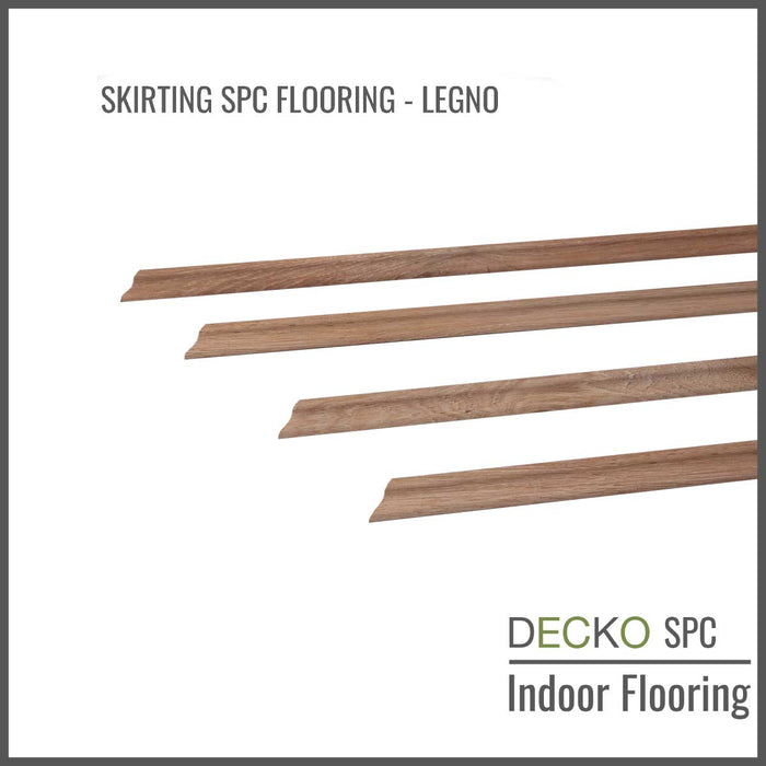<b>SKIRTING</b> for DECKO SPC Hybrid Flooring - 1220 long piece - Price/Piece