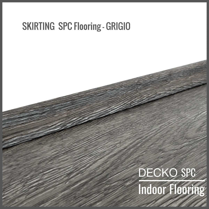 <b>SKIRTING</b> for DECKO SPC Hybrid Flooring - 1220 long piece - Price/Piece