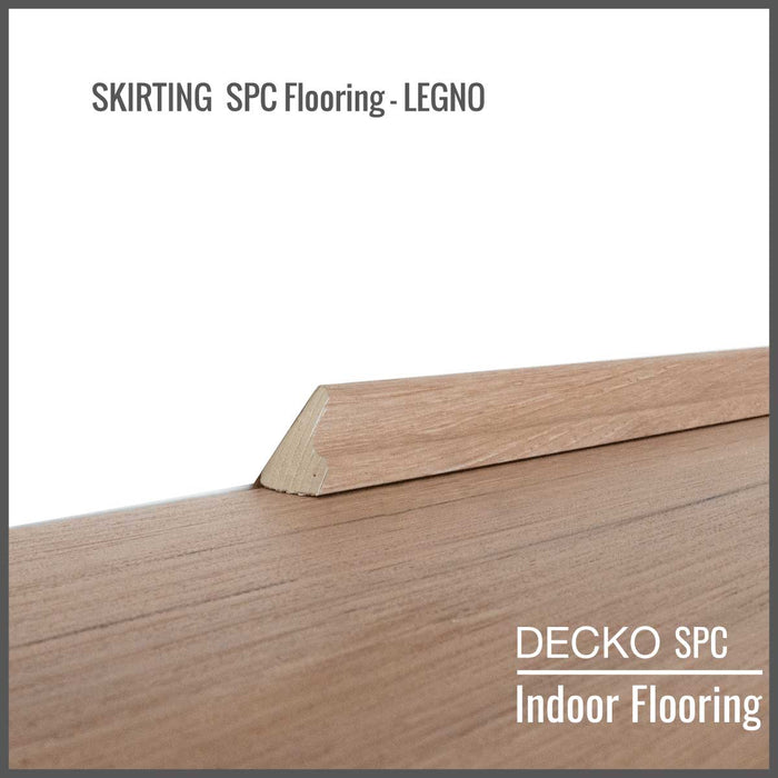 <b>SKIRTING</b> for DECKO SPC Hybrid Flooring - 1220 long piece - Price/Piece