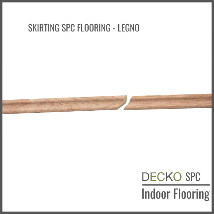 <b>SKIRTING</b> for DECKO SPC Hybrid Flooring - 1220 long piece - Price/Piece