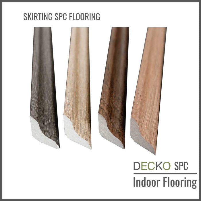 <b>SKIRTING</b> for DECKO SPC Hybrid Flooring - 1220 long piece - Price/Piece