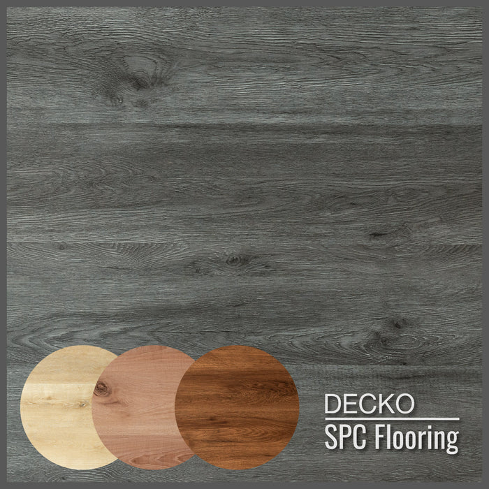 DECKO SPC Flooring - <b>GRIGIO</b> - Price/Box (2.23 SQM/Box)