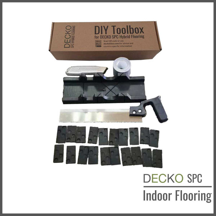 <b>DIY Toolbox</b> for DECKO SPC Hybrid Flooring