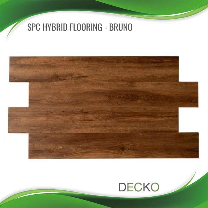 DECKO SPC Flooring - <b>BRUNO</b> - Price/Box (2.23 SQM/Box)