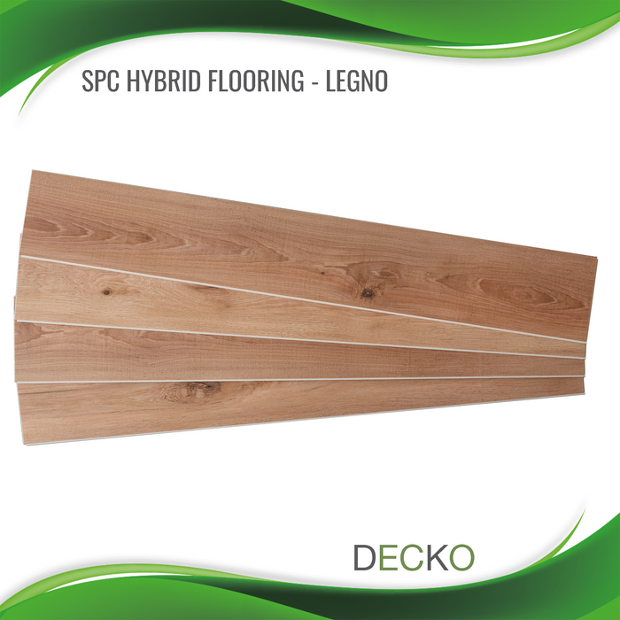 DECKO SPC Hybrid Flooring - LEGNO - Price/Box (2.23 SQM/Box)