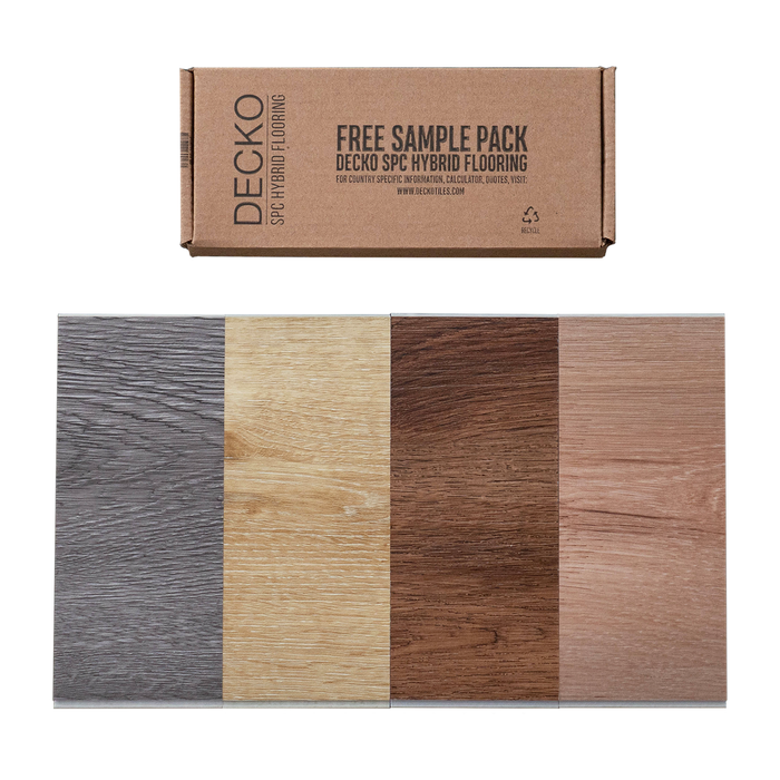 DIY Toolbox for indoor flooring - with complimentary Free DECKO SPC Sample Pack