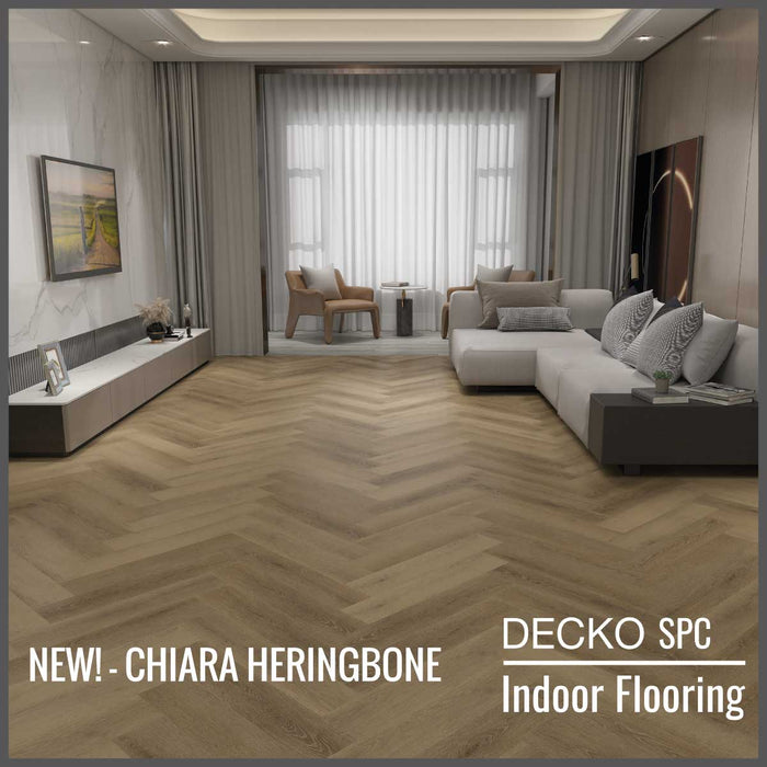 DECKO SPC Flooring - <b>CHIARA Colour Sample </b> - with Free Delivery (One per address limit)