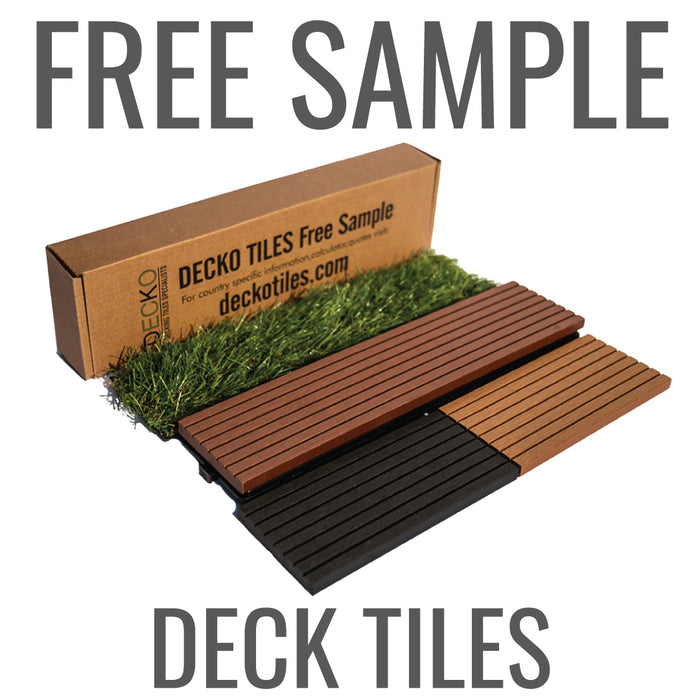 Free DECKO Tiles <b>Sample Pack</b> with Free Delivery ($9.9 Handling fee- one/address only)