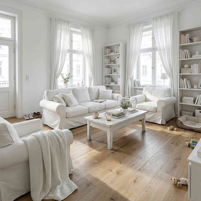 SPC Hybrid Vinyl Plank Flooring - <b>CHIARA Colour Sample </b> | DECKO - Free Delivery