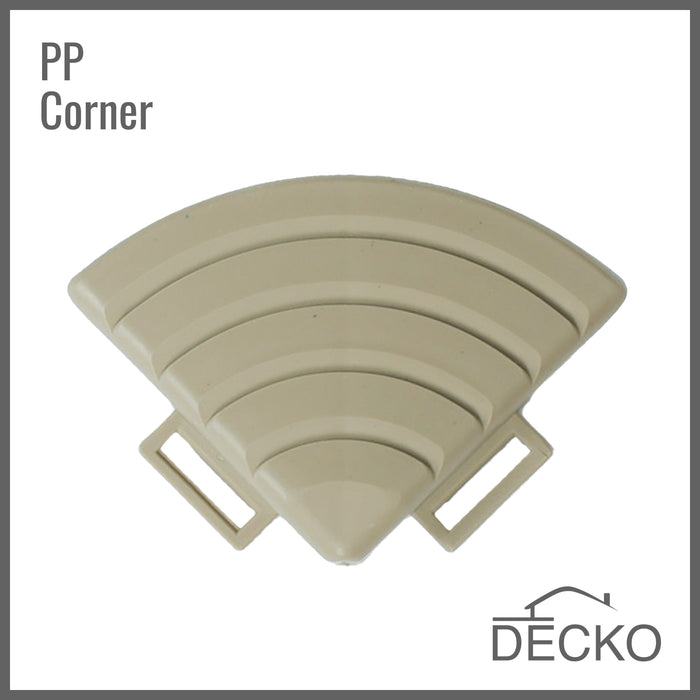 DECKO PP corner, beige