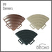 DECKO PP corners, all colours