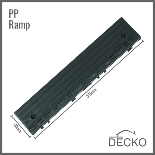 DECKO PP ramp edge, grey