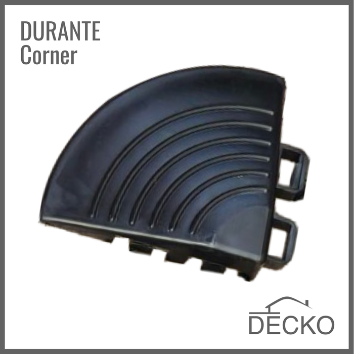 Ramp Edge & Corner - BLACK- DECKO DURANTE NEXTGEN (13+2/box)