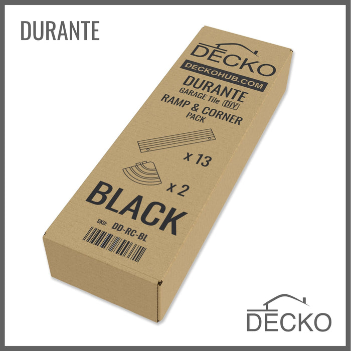 Ramp Edge & Corner - BLACK- DECKO DURANTE NEXTGEN (13+2/box)