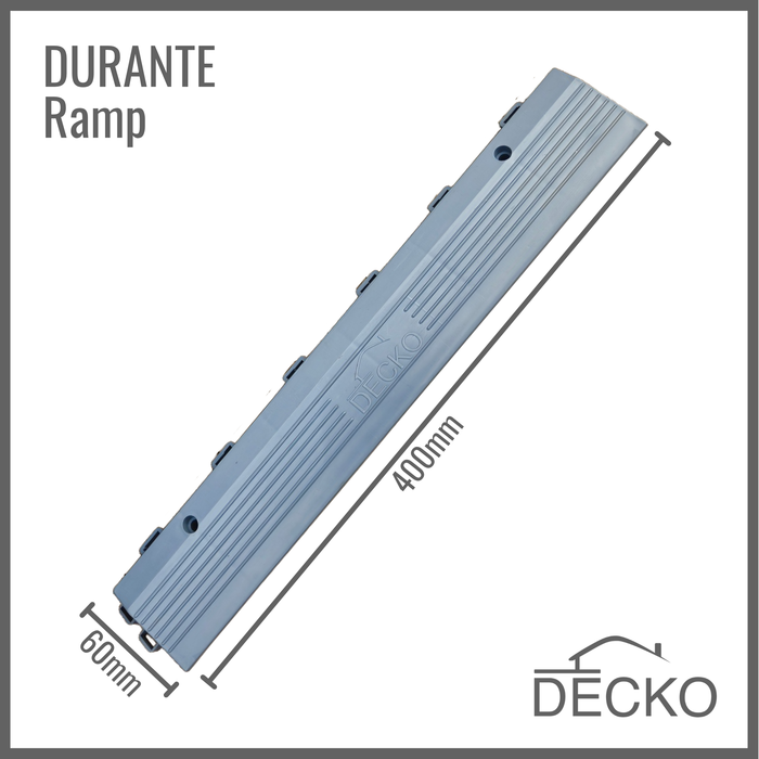Ramp Edge & Corner - GRAY - DECKO DURANTE NEXTGEN  (13+2/box)