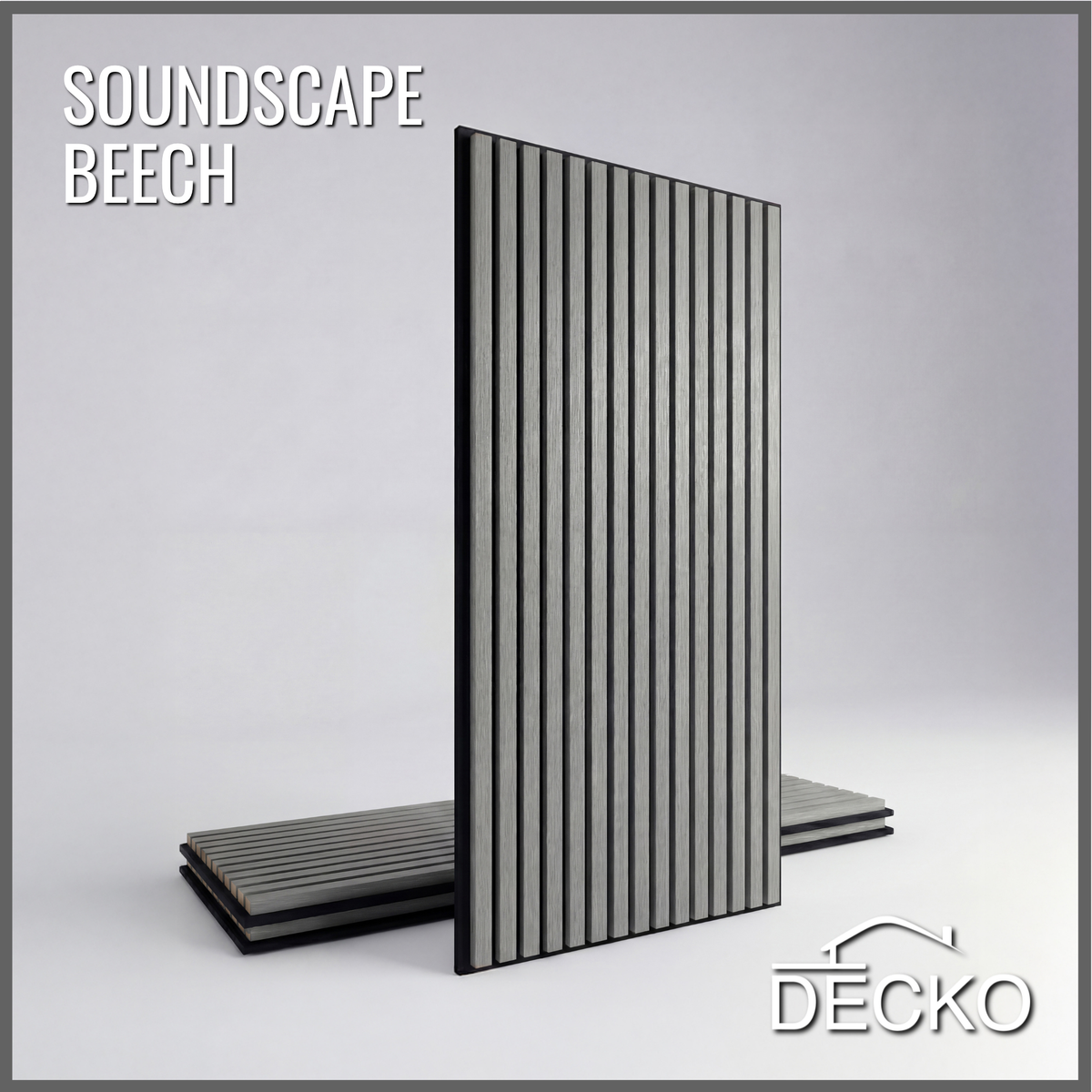 DECKO SOUNDSCAPE Acoustic Wall - BEECH - Long — DECKO New Zealand