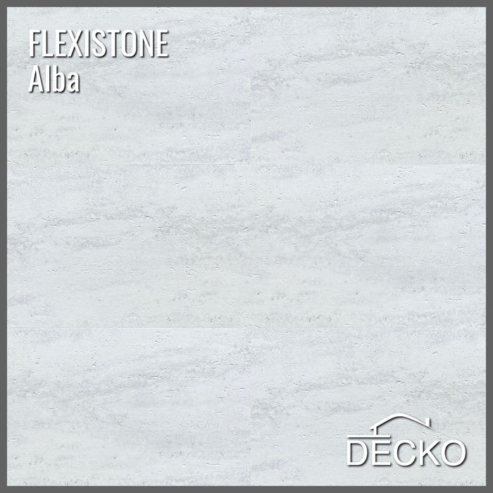 Flexible 3D Stone Wall Panel Sample - PIETRA ALBA | DECKO Flexistone - Free Shipping
