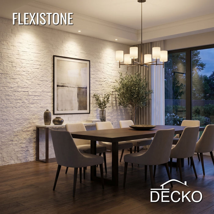 Flexible 3D Stone Wall Panel Sample - BRICO NATURALE | DECKO Flexistone - Free Shipping