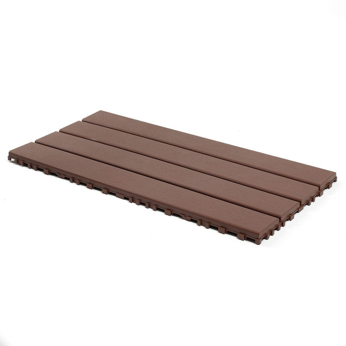 <b>SAMPLE PACK</b> of Deck Tiles, Ramp Edges and Corners - Interlocking PP Flooring | DECKO Lite - Free Shipping