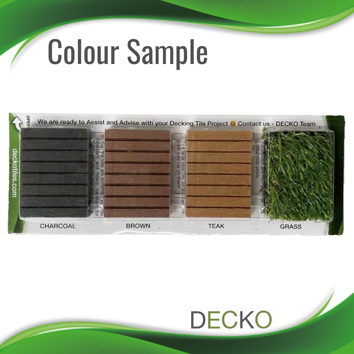 SAMPLES - DECK TILES