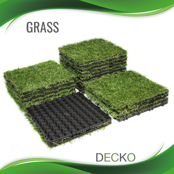 DECKO Premium Tiles - GRASS (One Piece) - 300/300/20