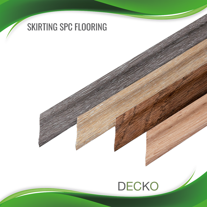 SKIRTING for DECKO SPC Hybrid Flooring - 1220 long piece