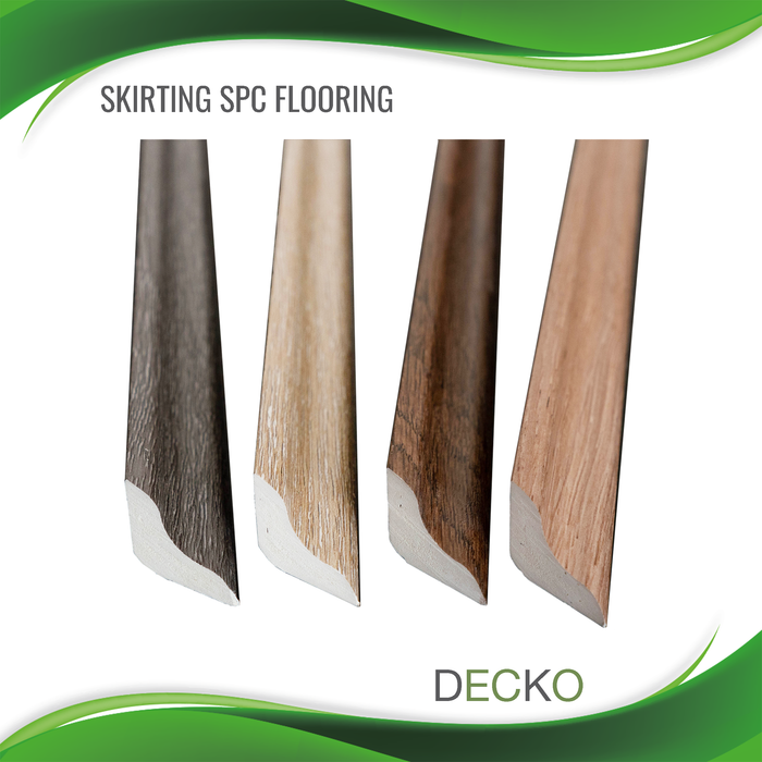 <b>SKIRTING</b> for DECKO SPC Hybrid Flooring - 1220 long piece - Price/Piece