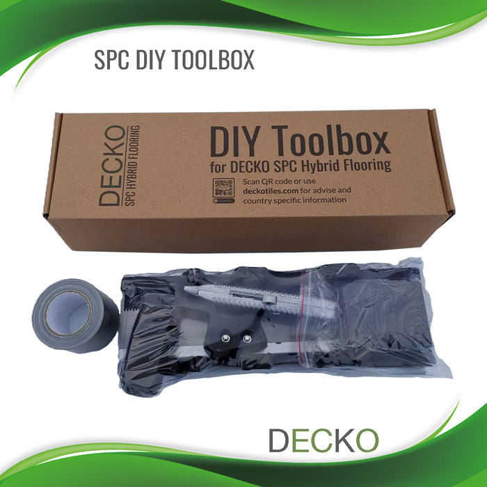 <strong>DIY Toolbox</strong> for DECKO SPC Hybrid Flooring