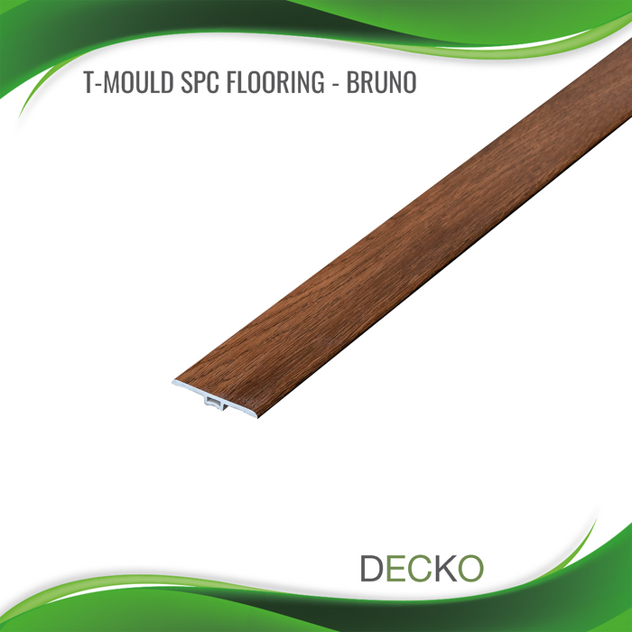 <strong>T-MOULD</strong> for DECKO SPC Hybrid Flooring - 1220 mm long piece